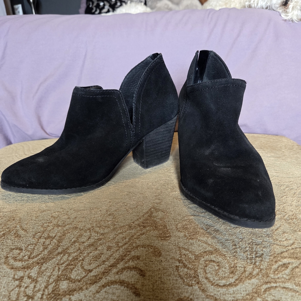 Fergie Black Ankle Booties